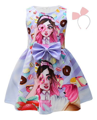 Vestido De Princesa Compatible Con Mis Pastelitos+accesorios