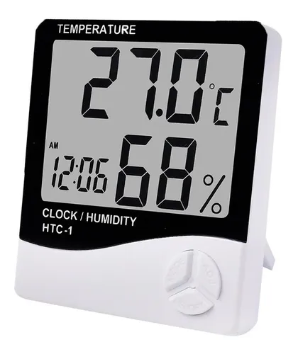 comprar Reloj Termohigrometro Digital Sensor Temperatura Y Humedad