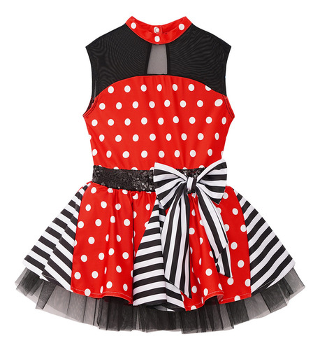 Vestido De Baile De Ballet Con Tutú Para Niñas