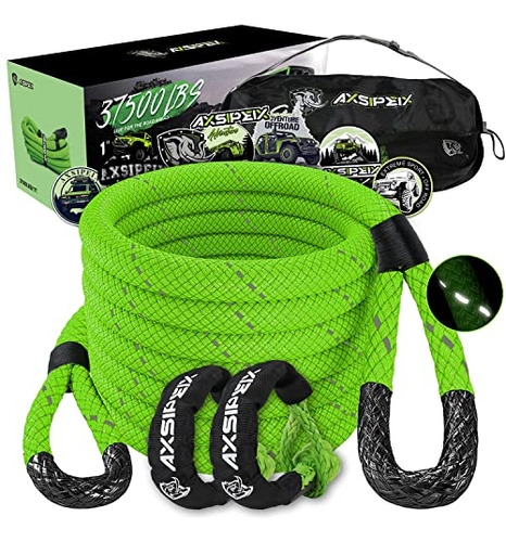 1'30ft Kinetic Recovery Rope (37,500lbs) Heavy Duty Off...