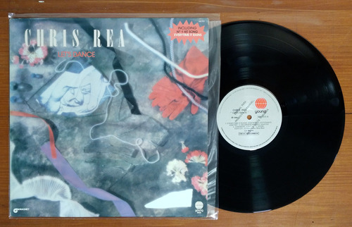 Chris Rea Lets Dance 1986 Disco Lp Vinilo Brasil