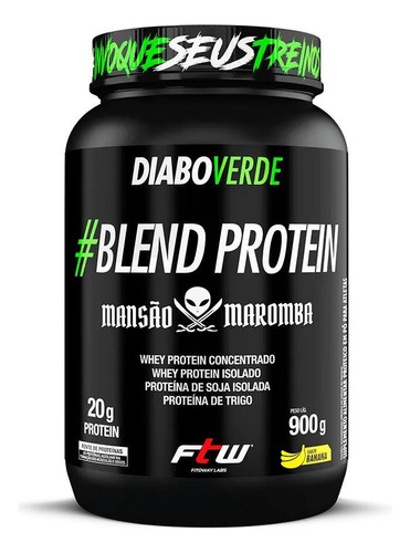 Diabo Verde Blend Protein 900g Mansão Maromba - Ftw