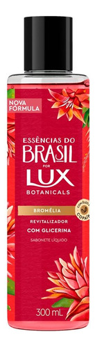 Lux essências do brasil sabonete líquido bromélia 300ml