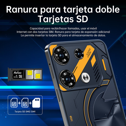 Teléfonos Inteligentes Android Baratos Gt10 Pro 6.26 En Ram2gb Y Rom16gb