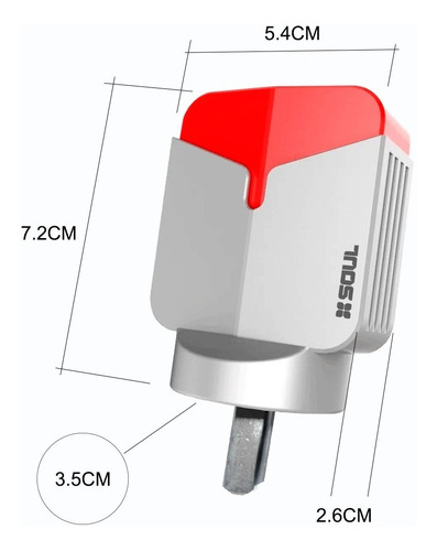 Imagen 6 de 9 de Cargador Carga Rapida 3a Tipo C Para Samsung A71 A70 A30 A31