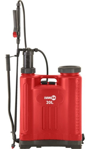 Pulverizador 20 Litros Maquina Passar Veneno Insetcid Nove54 Cor Vermelho