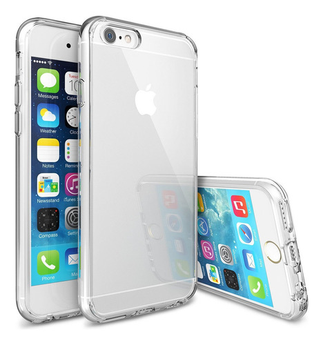 Funda Case Para iPhone 6 Tpu 100% Transparente Antishock