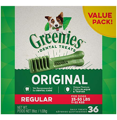 Greenies Dog Dental Chews Aperitivos Para Perros