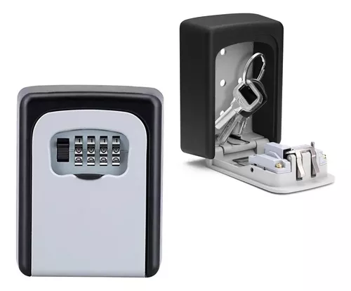 Caja de seguridad para llaves - cerradura de combinación con 10