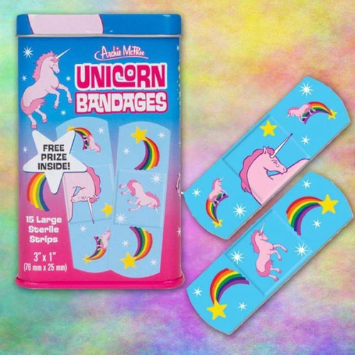 Accoutrements Unicornio Encantado Vendas Paquete De 2 latas