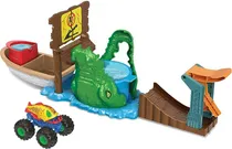 Comprar Hot Wheels Ataque Del Cocodrilo Hambriento Hgv14 Mattel Color Multicolor