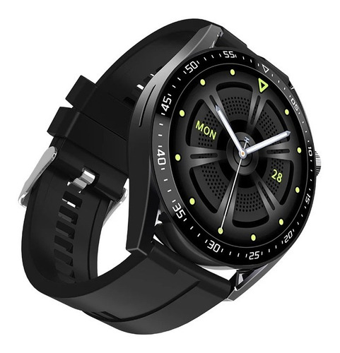 Relógio Smartwatch HW28 Faz Chamadas NFC Siri Foto Na Tela