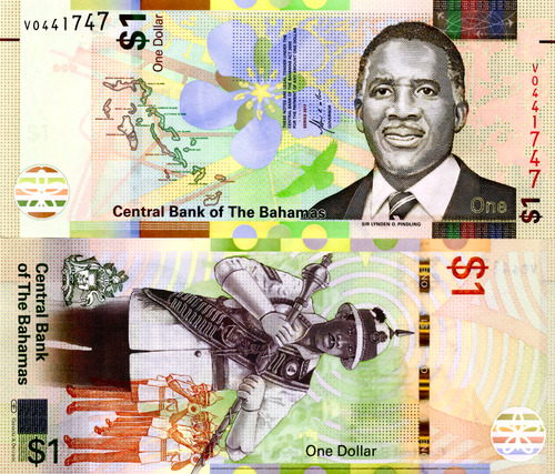 Bahamas - 1 Dólar - Año 2017