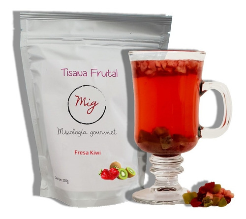 Tisana Fresa Kiwi ( 250g ) Fruta 100% Natural 