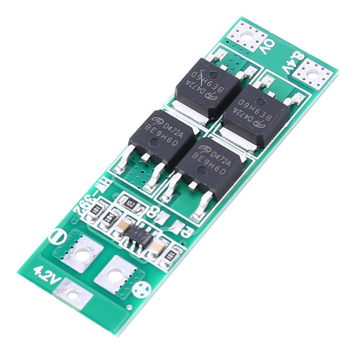 Placa De Protección De Batería De Litio 18650 3x 2s 20a 7.4v