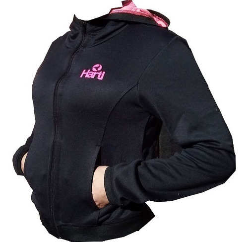 Id366 Hartl Campera Buzo Corta Black Figth