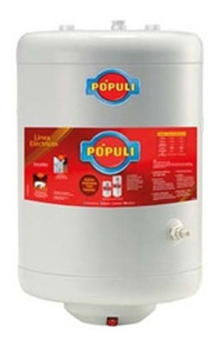 Termotanque Elec. Ecotermo Populi 53 Ltrs Cs - Aj Hogar