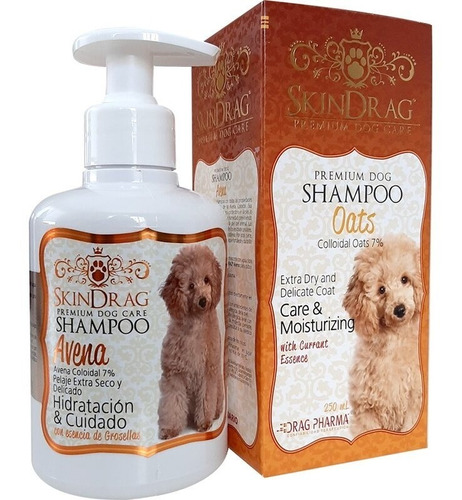 Skindrag Avena Shampoo Premium 250ml Perro