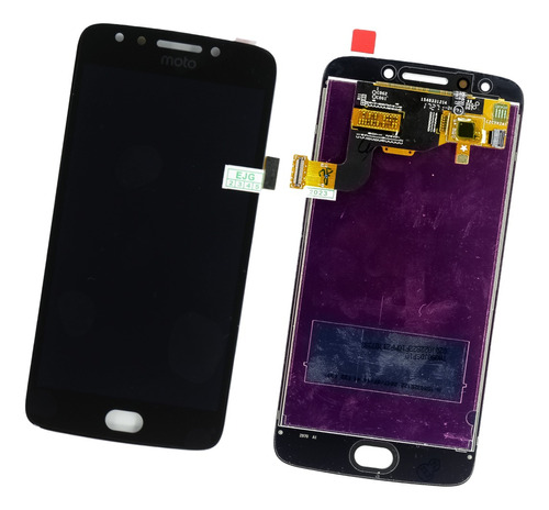 Pantalla Display Lcd Motorola E4 Usa Con Home Negro