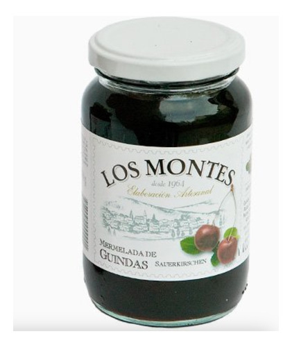 Mermelada De Guindas X450g (sauerkirschen) Los Montes (3 Un)
