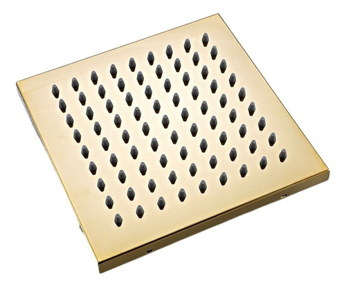 Chuveiro Lavabo 20x20 Espessado Aço Inox Ouro A