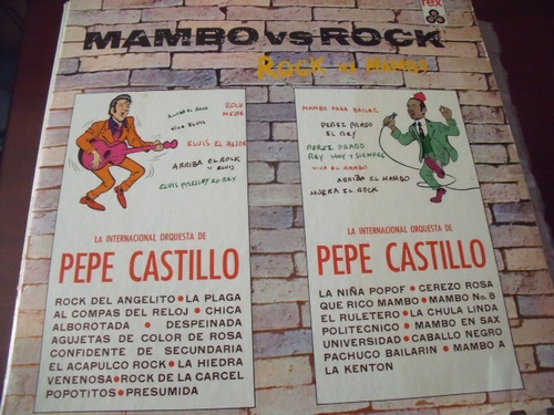 Lp Pepe Castillo, Mambo Vs Rock