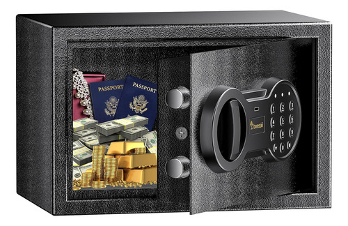 Safe Box For Home, Money Safe Lock Box With Electronic Digit