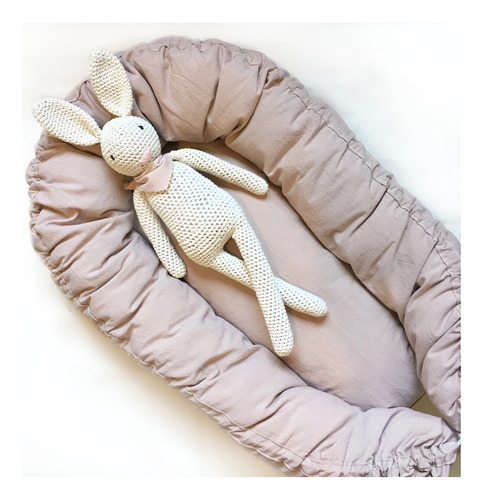 Nidito De Contención Para Bebés + Almohada Nube + Amigurumi.