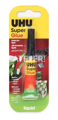 Pegamento Plástico Super Glu 3 gr - A Poutada