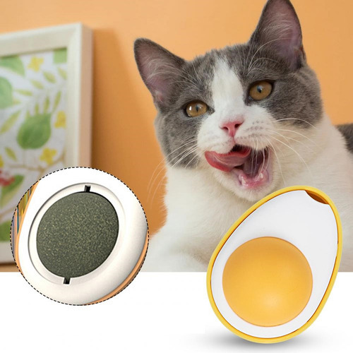 Bola interactiva Catnip Cat Herb Ball Lambe para colorear huevos