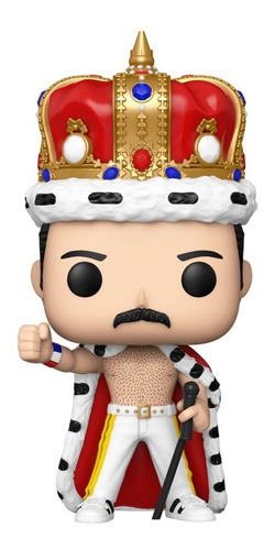 Funko Pop: Rock Banda Queen Freddie Mercury King Rey (184)