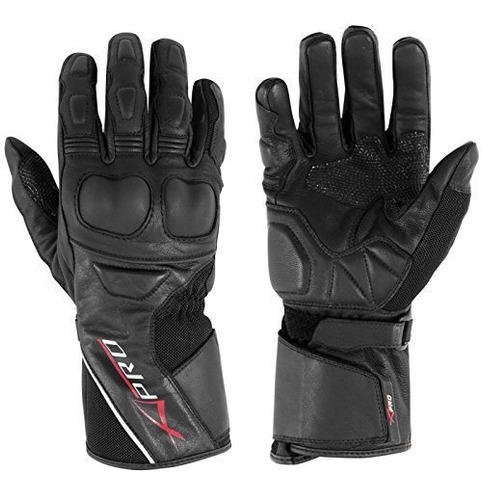 Guantes Para Motocicleta, Guantes De Cuero Invierno Touring 