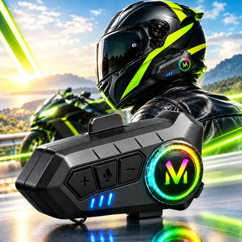 Fone De Ouvido Para Capacete Intercomunicador Moto Sem Fio