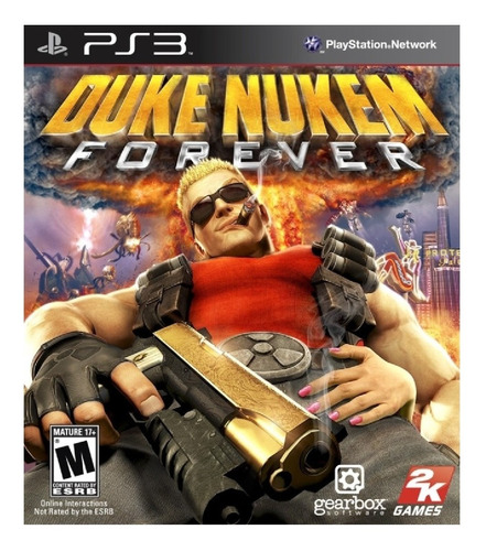 Jogo Duke Nukem Forever Ps3 Midia Fisica Gearbox Software