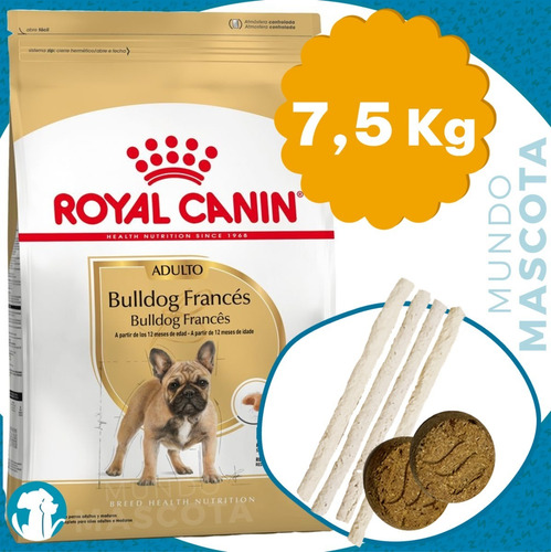 Alimento Royal Canin Perro Adulto Bulldog Frances 7,5 Kg