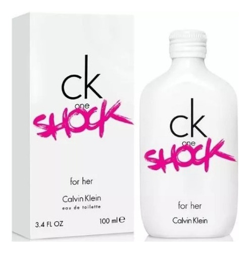 Perfume Original Calvin Klein Ck One Shock 100 Ml Edt Dama