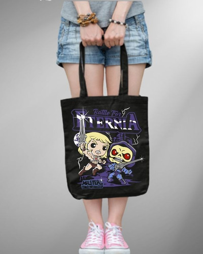 Tote Bag- Bolsa De Master Of The Univers Battle For Eternia