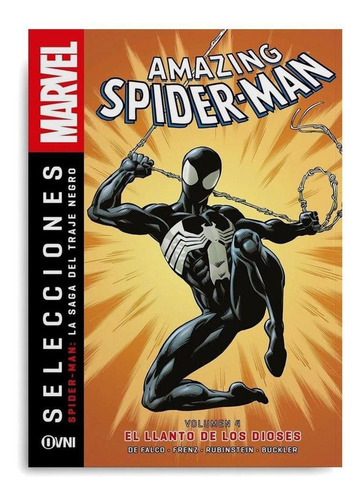 Comic Spiderman La Saga Del Traje Negro 4 -llanto De Dioses