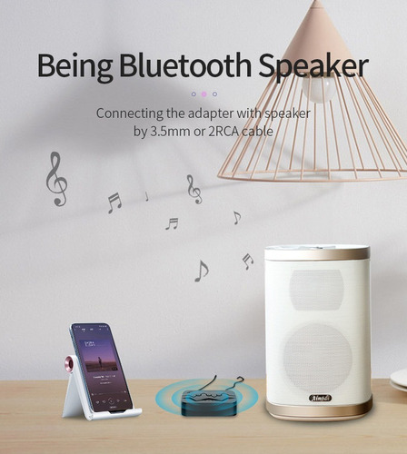 Transmisor/receptor De Audio Estéreo Nfc Bluetooth 5.0