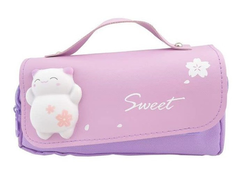 Estuche Kawaii Para Lápices Lindo Estuche Grande Para Lápice