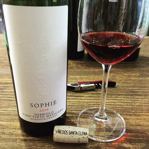 Imagen 2 de 3 de Vino Tinto Nebbiolo Sophie Vinicola Santa Elena 750 Ml