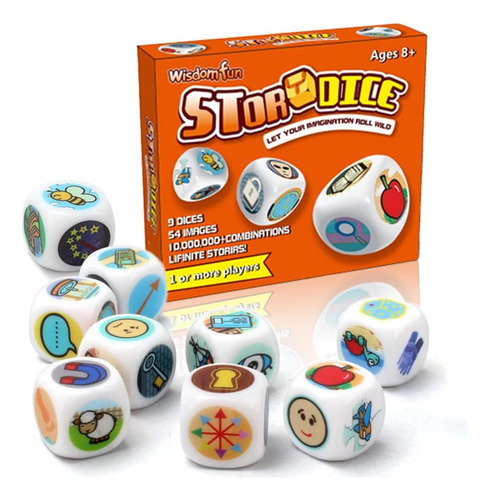 Juego De Dados Para Crear Historias, Story Dice