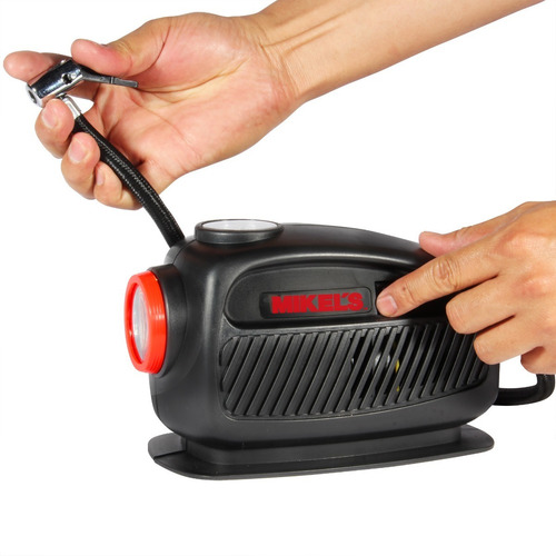 Compresor De Aire 3 En 1 12 Volts 2 Mangueras Mikels