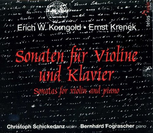 Cd De Sonatas Para Violín Y Piano De Bernhard Fograscher