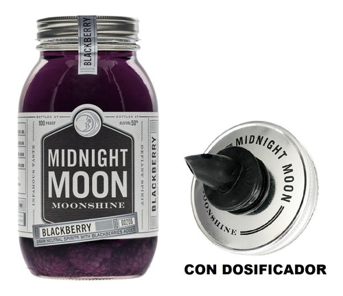 Whisky Midnight Moon Blackberry 50° 750ml