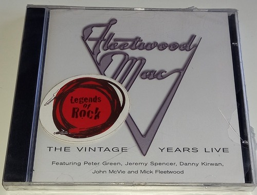 Cd Fleetwood Mac - The Vintage Years Live (lacrado)