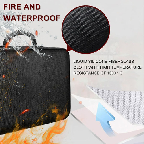 Bolsa De Almacenamiento Resistente Al Fuego E Impermeable
