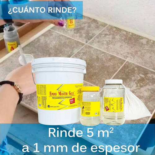 Imagen 2 de 10 de Epoxymaster Glue 3.2 Kgs