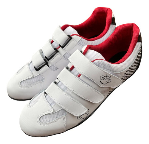 Zapatillas Ciclismo Profit Velcro Calidad Premium. !unisex¡