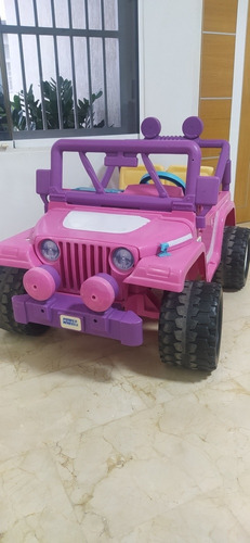 Carro Jeep Barbie Con Batería 